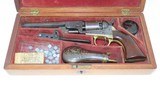 VINE ENGRAVED, CASED Antique COLT Model 1849 POCKET Revolver c1868 .31 Cal 1868 “Late Percussion Vine” Factory Scroll - 3 of 25
