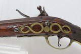 18th Century GERMANIC Antique FLINTLOCK HORSE Pistol by TANNER .61 Caliber Gorgeous Mid-1700s Prussian Military Pistol - 15 of 16