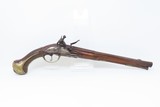 18th Century GERMANIC Antique FLINTLOCK HORSE Pistol by TANNER .61 Caliber Gorgeous Mid-1700s Prussian Military Pistol - 2 of 16