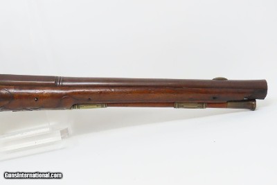 18th Century GERMANIC Antique FLINTLOCK HORSE Pistol by TANNER .61 Caliber Gorgeous Mid-1700s Prussian Military Pistol - Image 5 of 16