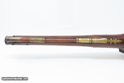 18th Century GERMANIC Antique FLINTLOCK HORSE Pistol by TANNER .61 Caliber Gorgeous Mid-1700s Prussian Military Pistol - Image 9 of 16