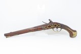 18th Century GERMANIC Antique FLINTLOCK HORSE Pistol by TANNER .61 Caliber Gorgeous Mid-1700s Prussian Military Pistol - 13 of 16