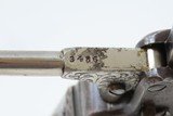 GUSTAVE YOUNG Engraved COLT Model 1849 Revolver w EAGLE/SNAKE Ivory Grips Mfrd. 1856 Germanic Scroll Engraved - 12 of 25