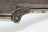 GUSTAVE YOUNG Engraved COLT Model 1849 Revolver w EAGLE/SNAKE Ivory Grips Mfrd. 1856 Germanic Scroll Engraved - 6 of 25