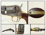 CIVIL WAR Antique MANHATTAN NAVY .36 Cal Revolver
New Jersey Manufactured With 6 1/2 Inch Octagon Barrel - 1 of 18