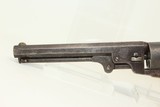 CIVIL WAR Antique MANHATTAN NAVY .36 Cal Revolver
New Jersey Manufactured With 6 1/2 Inch Octagon Barrel - 5 of 18