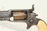 FACTORY Engraved GOLD Washed COLT 1855 “ROOT” POCKET Revolver w Ivory Grips Colt’s Distinctive SIDE-HAMMER Revolver Made 1859 - 4 of 19