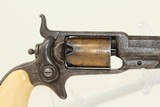 FACTORY Engraved GOLD Washed COLT 1855 “ROOT” POCKET Revolver w Ivory Grips Colt’s Distinctive SIDE-HAMMER Revolver Made 1859 - 18 of 19