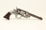 ETHAN ALLEN & WHEELOCK Antique SIDEHAMMER Percussion Revolver ENGRAVED 1860 1 of only 750 Made w Unique Trigger Guard Rammer! - 17 of 20