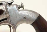 ETHAN ALLEN & WHEELOCK Antique SIDEHAMMER Percussion Revolver ENGRAVED 1860 1 of only 750 Made w Unique Trigger Guard Rammer! - 7 of 20