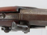 .475 Caliber SMOOTHBORE Antique Half Stock Long Rifle HENRY PARKER Lock Nice Plains Rifle with Brass Décor! - 15 of 25