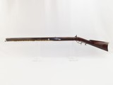 .475 Caliber SMOOTHBORE Antique Half Stock Long Rifle HENRY PARKER Lock Nice Plains Rifle with Brass Décor! - 19 of 25