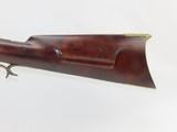 .475 Caliber SMOOTHBORE Antique Half Stock Long Rifle HENRY PARKER Lock Nice Plains Rifle with Brass Décor! - 20 of 25