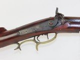 .475 Caliber SMOOTHBORE Antique Half Stock Long Rifle HENRY PARKER Lock Nice Plains Rifle with Brass Décor! - 5 of 25