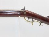 .475 Caliber SMOOTHBORE Antique Half Stock Long Rifle HENRY PARKER Lock Nice Plains Rifle with Brass Décor! - 21 of 25