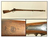 FRENCH Antique MUTZIG Arsenal Model 1846 Rifled MUSKET Second Republic .69 Antique Percussion Musket Produced at the MUTZIG ARSENAL - 1 of 25