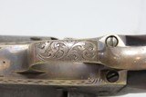 GUSTAVE YOUNG Engraved Antebellum COLT Model 1851 NAVY Revolver ft. DOGS Manufactured in 1856 in Hartford, Connecticut! - 13 of 23
