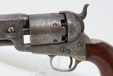 GUSTAVE YOUNG Engraved Antebellum COLT Model 1851 NAVY Revolver ft. DOGS Manufactured in 1856 in Hartford, Connecticut! - 4 of 23