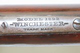 FACTORY LETTERED Iconic WINCHESTER Model 1892 Lever Action .32-20 WCF RIFLE Classic Turn of the Century Lever Action Repeater Made in 1905 C&R - 15 of 25