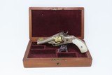 Cased, Lettered NEW YORK Engraved SMITH & WESSON .32 S&W REVOLVER Gold Silver Shipped to Marcus Hartley in New York City 1909 - 3 of 22