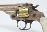 Cased, Lettered NEW YORK Engraved SMITH & WESSON .32 S&W REVOLVER Gold Silver Shipped to Marcus Hartley in New York City 1909 - 8 of 22