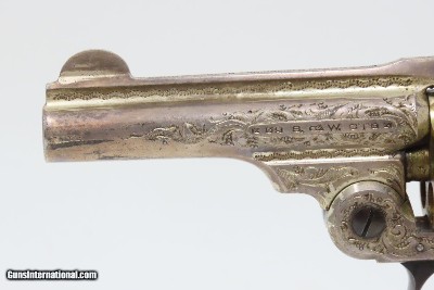 Cased, Lettered NEW YORK Engraved SMITH & WESSON .32 S&W REVOLVER Gold Silver Shipped to Marcus Hartley in New York City 1909 - Image 9 of 22