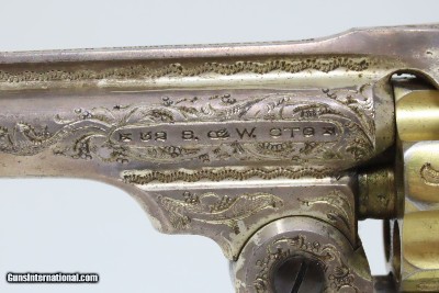 Cased, Lettered NEW YORK Engraved SMITH & WESSON .32 S&W REVOLVER Gold Silver Shipped to Marcus Hartley in New York City 1909 - Image 10 of 22