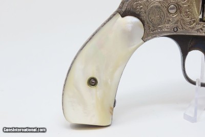 Cased, Lettered NEW YORK Engraved SMITH & WESSON .32 S&W REVOLVER Gold Silver Shipped to Marcus Hartley in New York City 1909 - Image 20 of 22