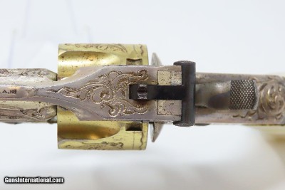 Cased, Lettered NEW YORK Engraved SMITH & WESSON .32 S&W REVOLVER Gold Silver Shipped to Marcus Hartley in New York City 1909 - Image 12 of 22