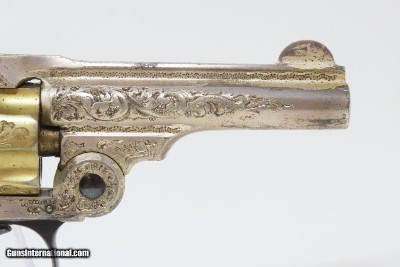 Cased, Lettered NEW YORK Engraved SMITH & WESSON .32 S&W REVOLVER Gold Silver Shipped to Marcus Hartley in New York City 1909 - Image 22 of 22