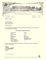 GUADALAJARA, MEXICO Shipped COLT Bisley SINGLE ACTION ARMY .41 Cal Revolver With COLT FACTORY ARCHIVE LETTER! - 20 of 20