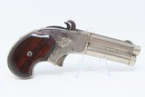 Rare FACTORY ENGRAVED Antique REMINGTON-RIDER Magazine .32 Rimfire Pistol .32 Extra Short Rimfire Pocket Pistol - 12 of 15
