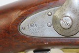 SCARCE Antique CIVIL WAR US Remington Model 1863 “ZOUAVE” Percussion Rifle
Only 12,501 Made for the Union Army 1863-1865 - 6 of 24
