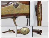 “DRAGON DU ROY” French FLINTLOCK Dragoon Pistol Antique .68 Caliber Horse Big Bore .68 Caliber Sidearm Late-18th Century, Early-19th - 1 of 17