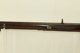 FANCY Germanic JAEGER Rifle in .50 Caliber CARVED & ENGRAVED 19th Century Antique Full Stock European Hunting Rifle - 23 of 24