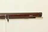 FANCY Germanic JAEGER Rifle in .50 Caliber CARVED & ENGRAVED 19th Century Antique Full Stock European Hunting Rifle - 7 of 24