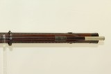 FANCY Germanic JAEGER Rifle in .50 Caliber CARVED & ENGRAVED 19th Century Antique Full Stock European Hunting Rifle - 14 of 24