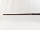 LANCASTER, PENNSYLVANIA LONG RIFLE by HENRY E. LEMAN Antique FULL-STOCK Striped Maple PA Long Rifle by Leman! - 20 of 20