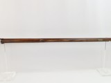 LANCASTER, PENNSYLVANIA LONG RIFLE by HENRY E. LEMAN Antique FULL-STOCK Striped Maple PA Long Rifle by Leman! - 9 of 20