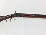 LANCASTER, PENNSYLVANIA LONG RIFLE by HENRY E. LEMAN Antique FULL-STOCK Striped Maple PA Long Rifle by Leman! - 2 of 20