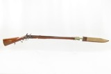 BRITISH Antique DURS EGG FLINTLOCK Germanic JAEGER Rifle Corps .60 Caliber Late -18th Century British Jager Troop Style Military Rifle - 2 of 25