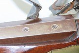 BRITISH Antique DURS EGG FLINTLOCK Germanic JAEGER Rifle Corps .60 Caliber Late -18th Century British Jager Troop Style Military Rifle - 15 of 25