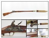 BRITISH Antique DURS EGG FLINTLOCK Germanic JAEGER Rifle Corps .60 Caliber Late -18th Century British Jager Troop Style Military Rifle - 1 of 25