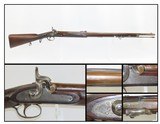Engraved THOMAS BISSELL British Pattern 1856 VOLUNTEER Short Rifle .577 Cal Post-Crimean War Military Rifle - 1 of 25