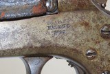 NAVY Carbine Antique AMERICAN CIVIL WAR SHARPS & HANKINS M1862 .52 Rimfire With Original Leather Barrel Shroud! - 6 of 20