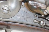 Antique ROBERT JOHNSON US Model 1836 .54 Cal. Smoothbore FLINTLOCK Pistol STANDARD ISSUE of the MEXICAN-AMERICAN WAR! - 6 of 19