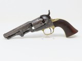 1865 Antique COLT 1849 POCKET .31 Revolver with Period Leather Flap Holster Made in 1865 in Hartford, Connecticut - 20 of 24