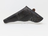 1865 Antique COLT 1849 POCKET .31 Revolver with Period Leather Flap Holster Made in 1865 in Hartford, Connecticut - 4 of 24