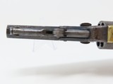 1865 Antique COLT 1849 POCKET .31 Revolver with Period Leather Flap Holster Made in 1865 in Hartford, Connecticut - 12 of 24