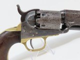 1865 Antique COLT 1849 POCKET .31 Revolver with Period Leather Flap Holster Made in 1865 in Hartford, Connecticut - 7 of 24